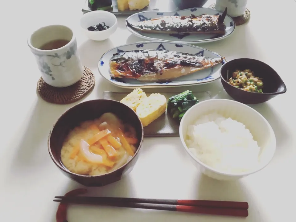 鯖のみりん干し定食|みっちぃさん