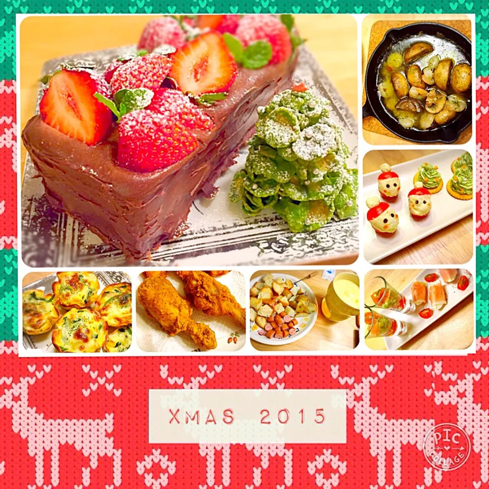 ✩X'mas dinner 2015✩|りこちめめさん