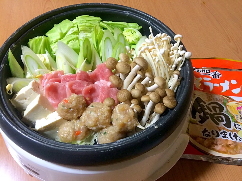 サッポロラーメン味噌 鍋になりました|ちゃこさん