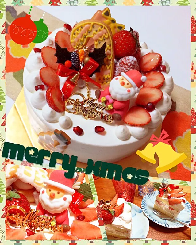 🎄Xmasケーキ🎁🎄|ネコひげさん