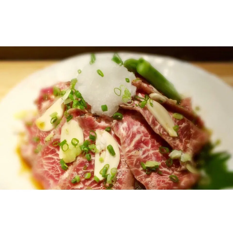 beef tataki .. san kyo dai|Jung Phasu Chitrakornさん