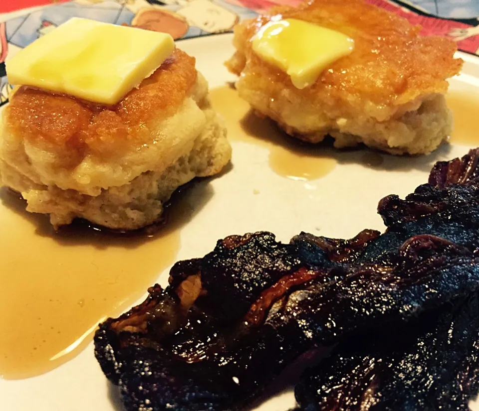 Gluten-Free Pancakes and Grass Fed Beef Bacon|Cheryl Melnickさん