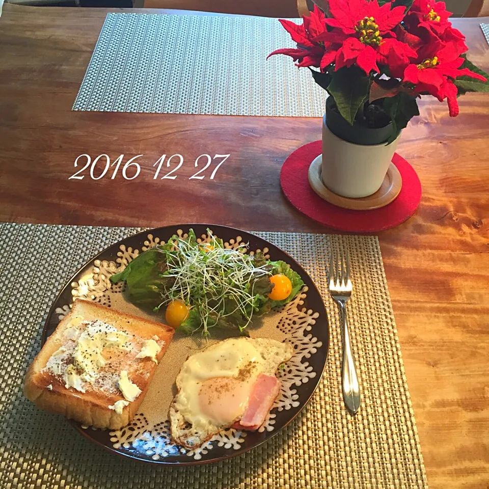 朝ごはん 2015・12・27|ローゼルさん