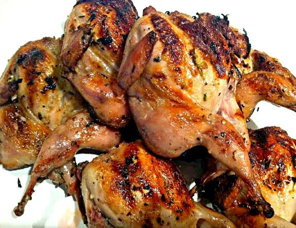 🎄❤ # Christmas #Dinner ❤🎄My Mom's Grilled Quail 🐦 #Game #Meat/Poultry #Main dish ❤|Alisha GodsglamGirl Matthewsさん