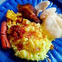 nasi kuning *22th* alhamdulillah
#simple #birthday|San Meisin Lingさん