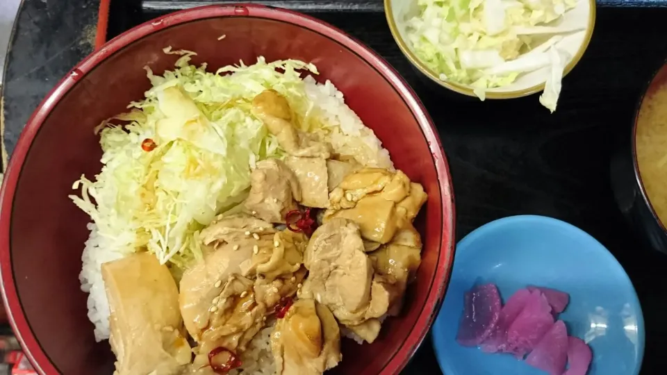 鶏煮丼|かいさん