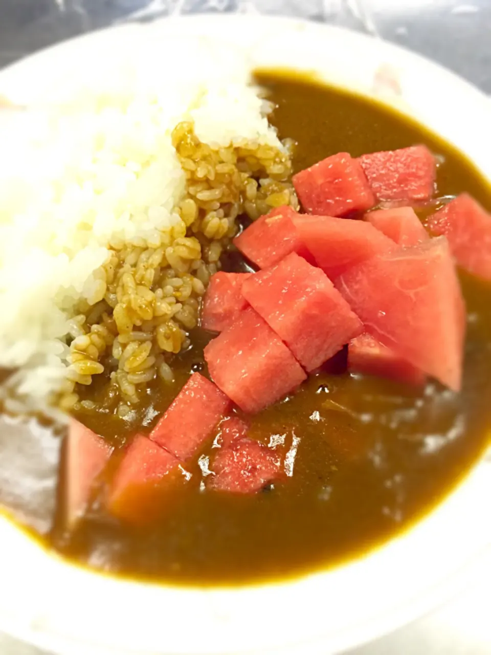 Snapdishの料理写真:時々やるチャレンジカレーの一つです。|Kazuhiro Nagasawaさん