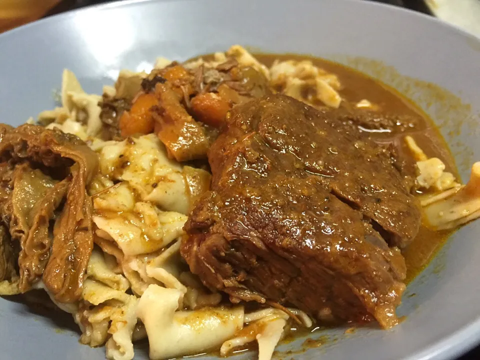 Braised Beef Short Ribs with Chestnut Pasta|Kkartsさん