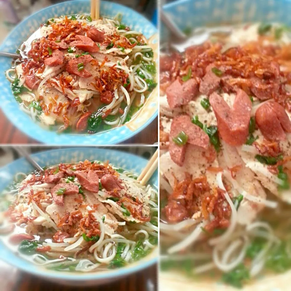 Pork rice noodle😝😝👌👌👌|lilly hightさん