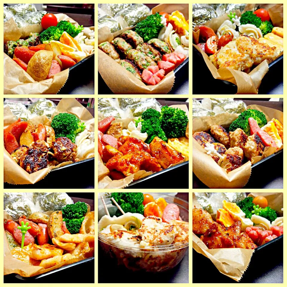 旦那弁当たち。|ゆきこさん