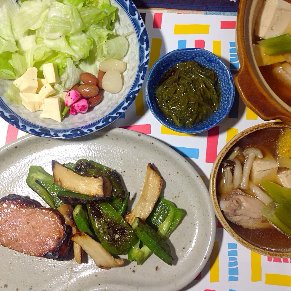 焼きチャーシュー、鶏鍋|shozuuさん