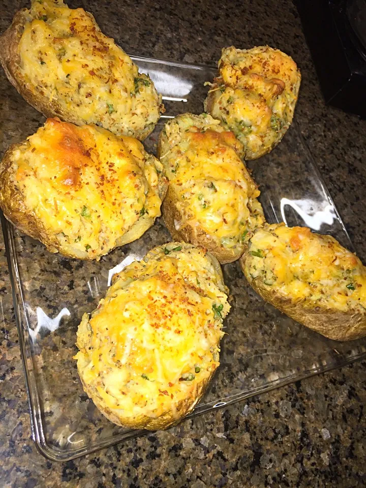 Twice baked potatoes😋|Tawanjaさん