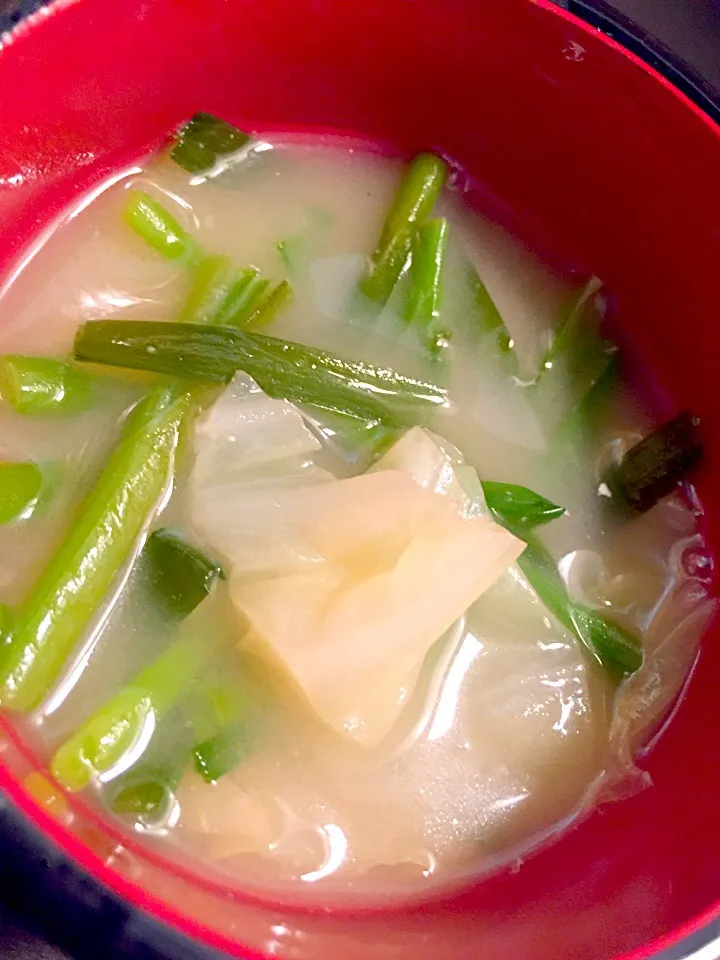 ほうれん草とニラのお味噌😋|Mikako Iidaさん