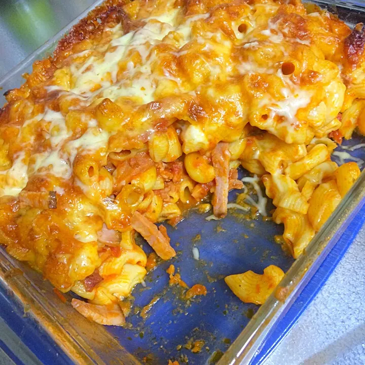 macaroni with ham and cheese|Doahna Bさん