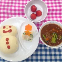 Snapdishの料理写真:クリスマス給食|yukio58さん