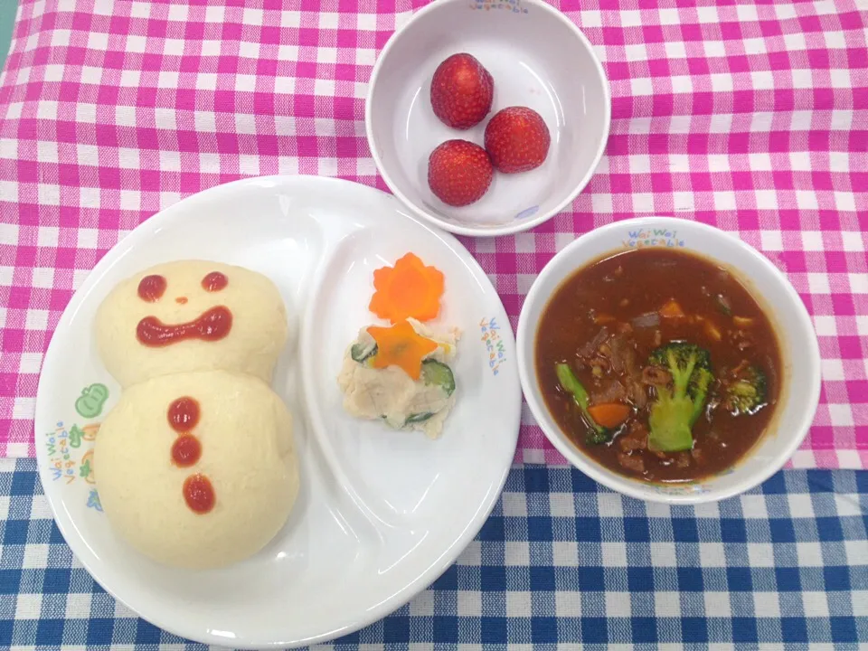 Snapdishの料理写真:クリスマス給食|yukio58さん