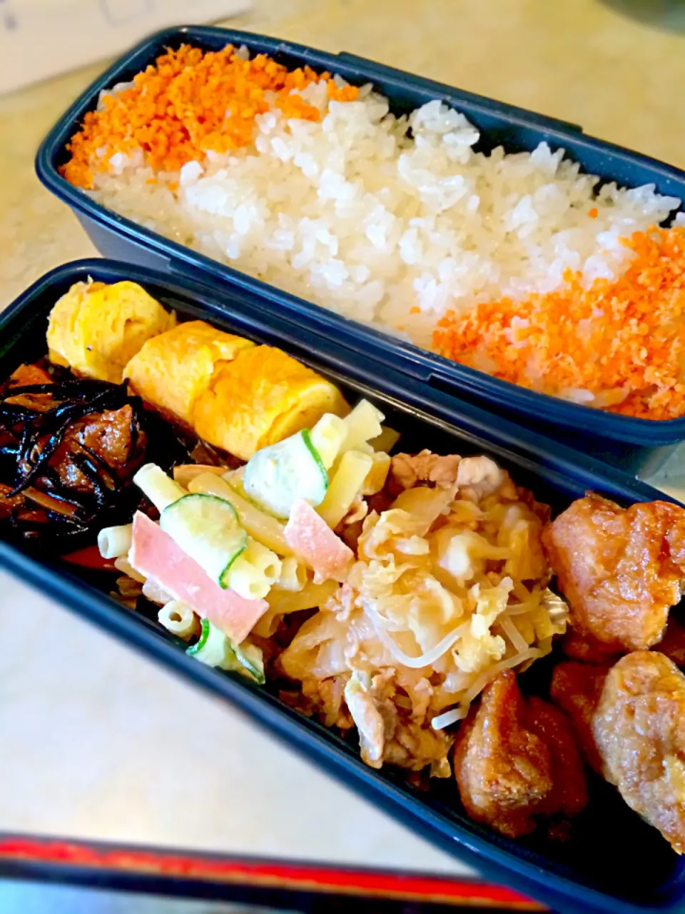 旦那さん弁当( ˙ω˙ )|にゃんこ先生さん