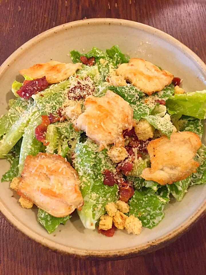 Chicken Caesa Salad|みいさん