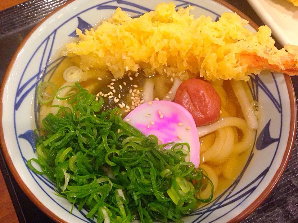 丸亀製麺大エビうどん🍤|Ami Itoさん