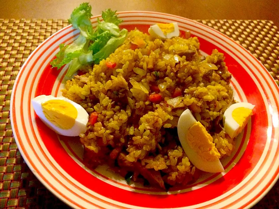 Kedgeree🍛ｹｼﾞｬﾘｰ<英国風ｶﾚｰﾋﾟﾗﾌ>|🌈Ami🍻さん