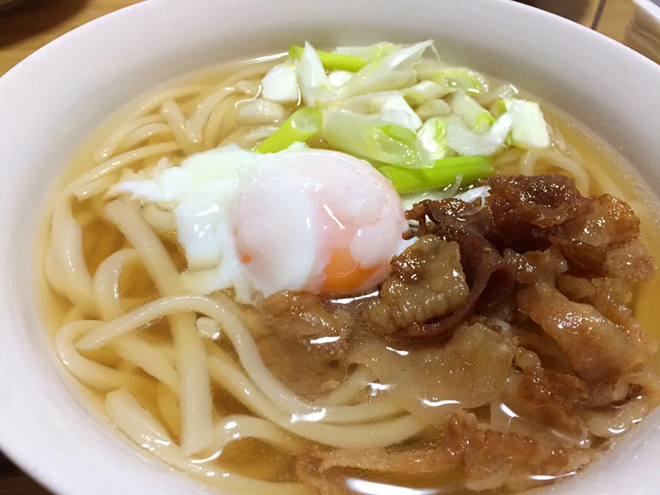 温玉肉うどん|あんぴーさん