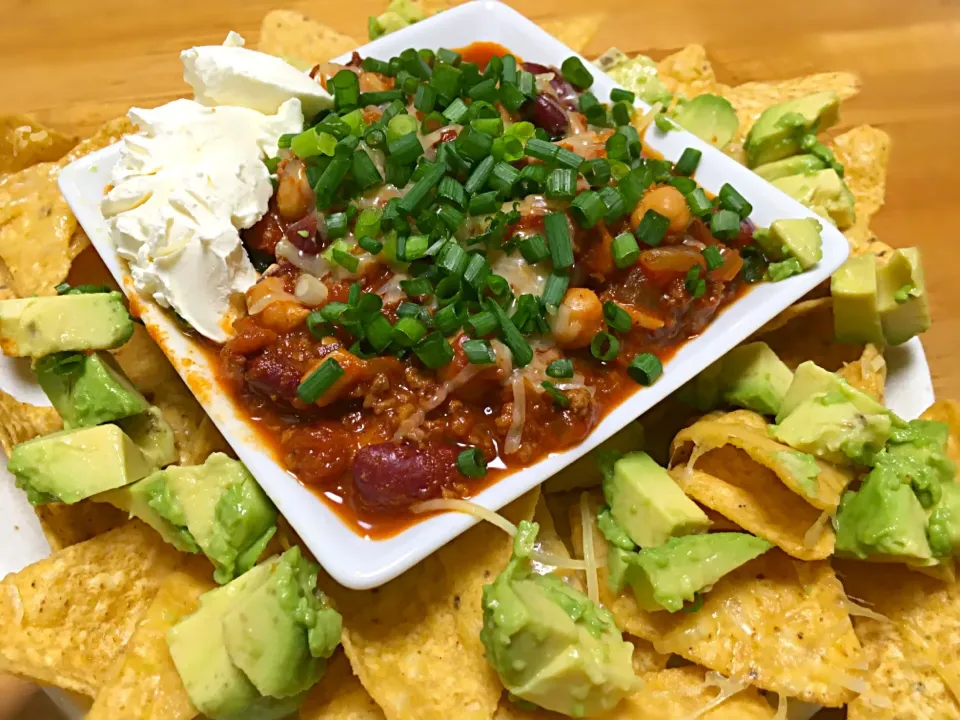 Homemade Chili Con Carne Nachos|Junya Tanakaさん