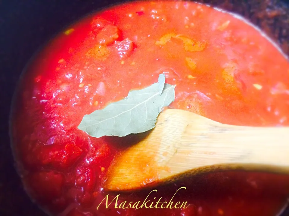 Snapdishの料理写真:home made tomato sauce|Masakiさん