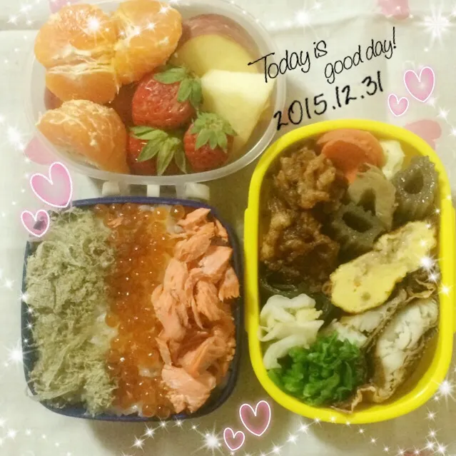 母のお弁当( ͒ ु•·̫• ू ͒) ♡|桜央里さん