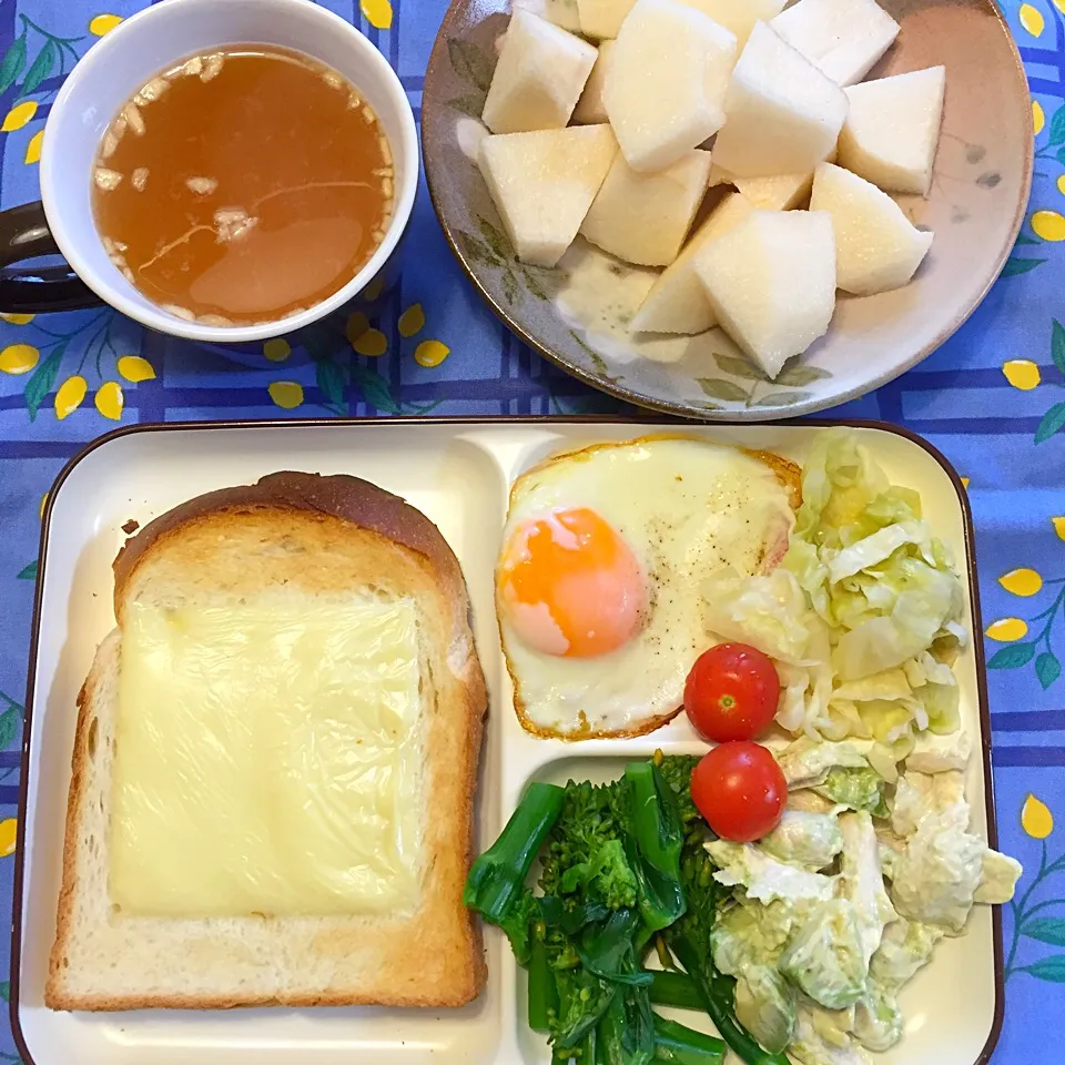 Snapdishの料理写真:2015年12月31日の朝食|もえさん