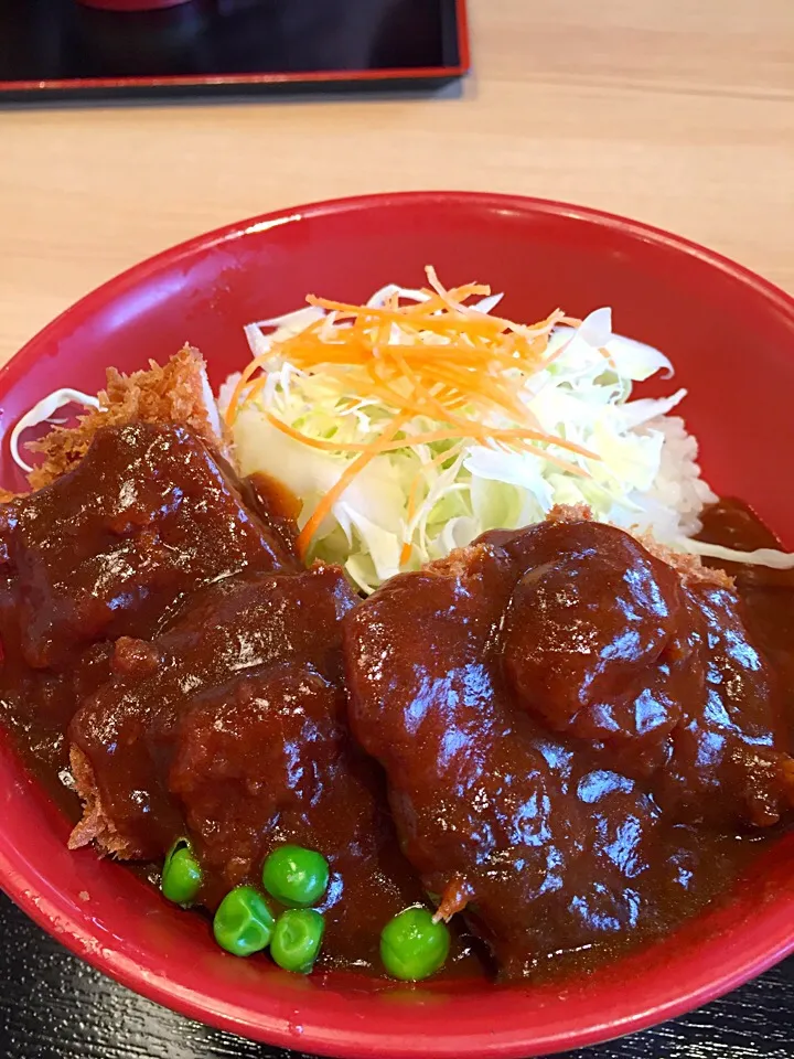 岡山名物♪デミカツ丼|reiさん