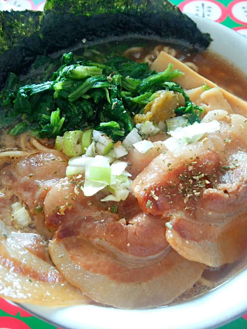 Snapdishの料理写真:自家製･魚河岸ラーメン|fairymessieさん