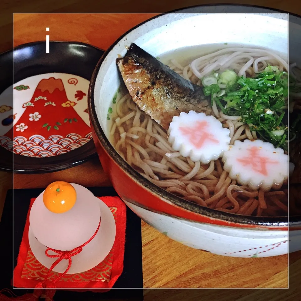 Snapdishの料理写真:年越し にしん蕎麦|izoomさん