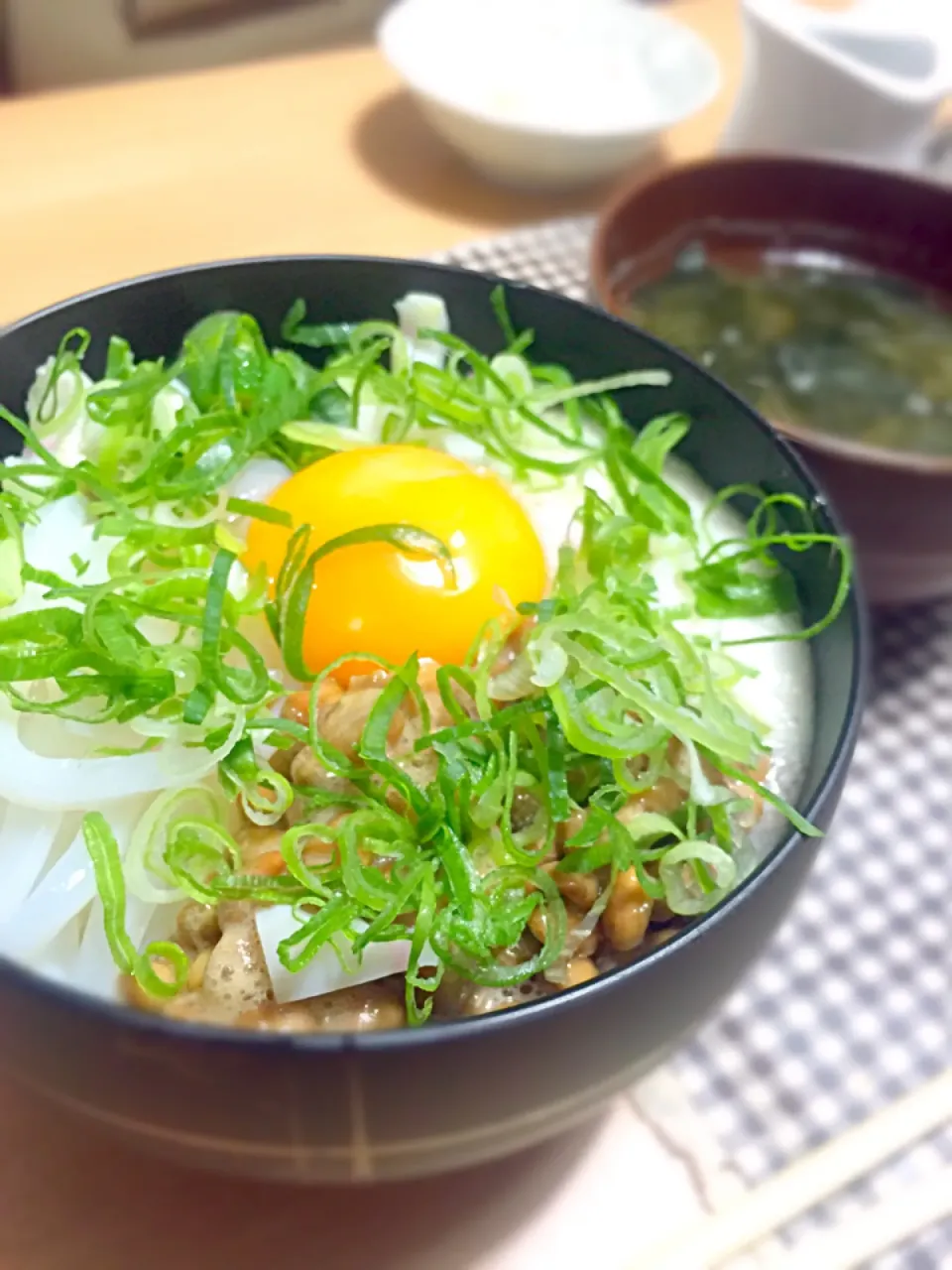 ネバネバねばとろ丼|くまごろうさん