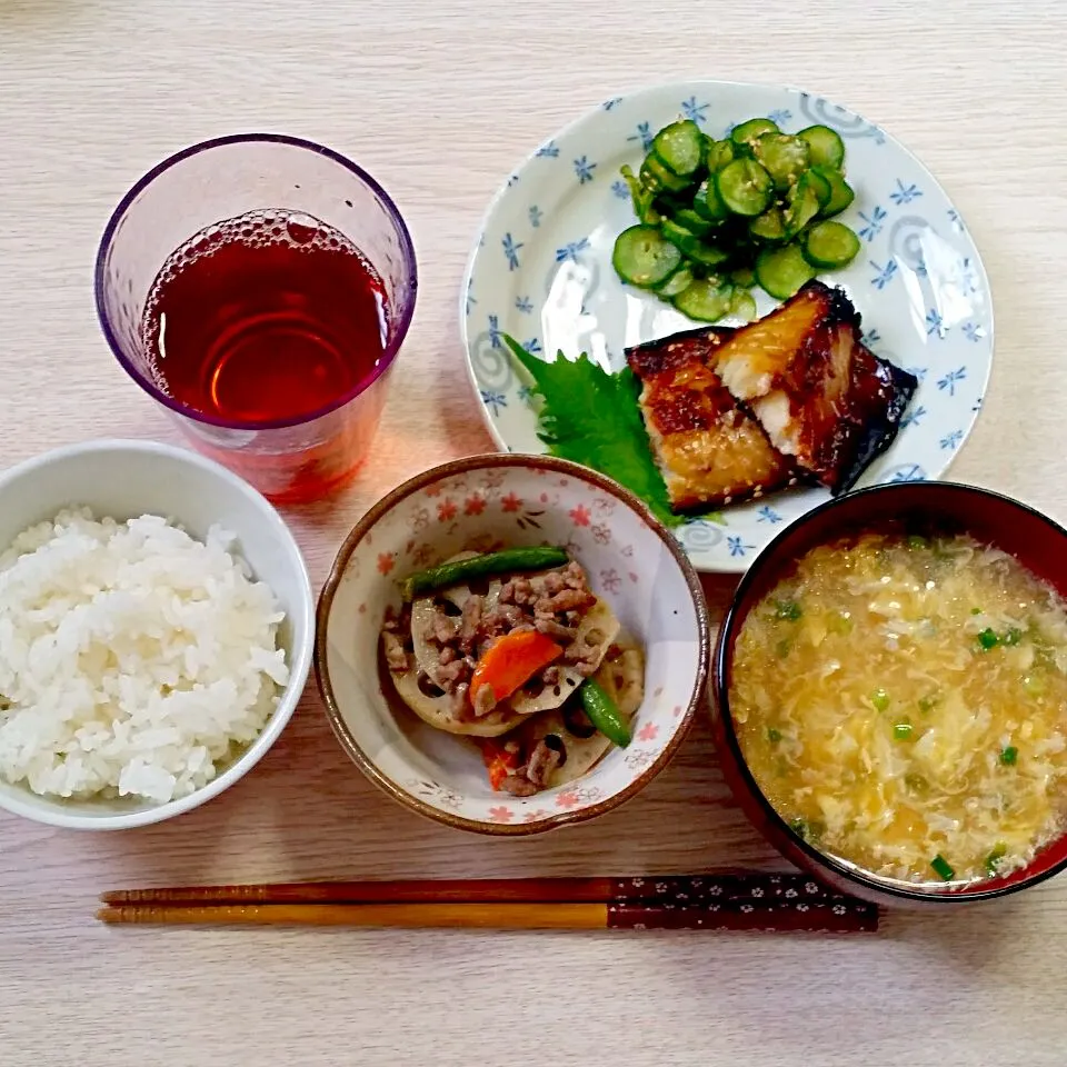 鯖の胡麻だれ焼きの朝ご飯|Mami.Nさん