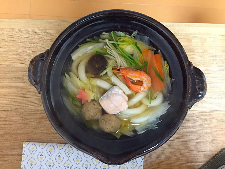 Snapdishの料理写真:美濃吉のうどんすき|よーこさん