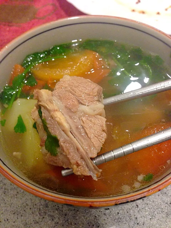 Snapdishの料理写真:Mom's Special Soup|Irene Hsiungさん