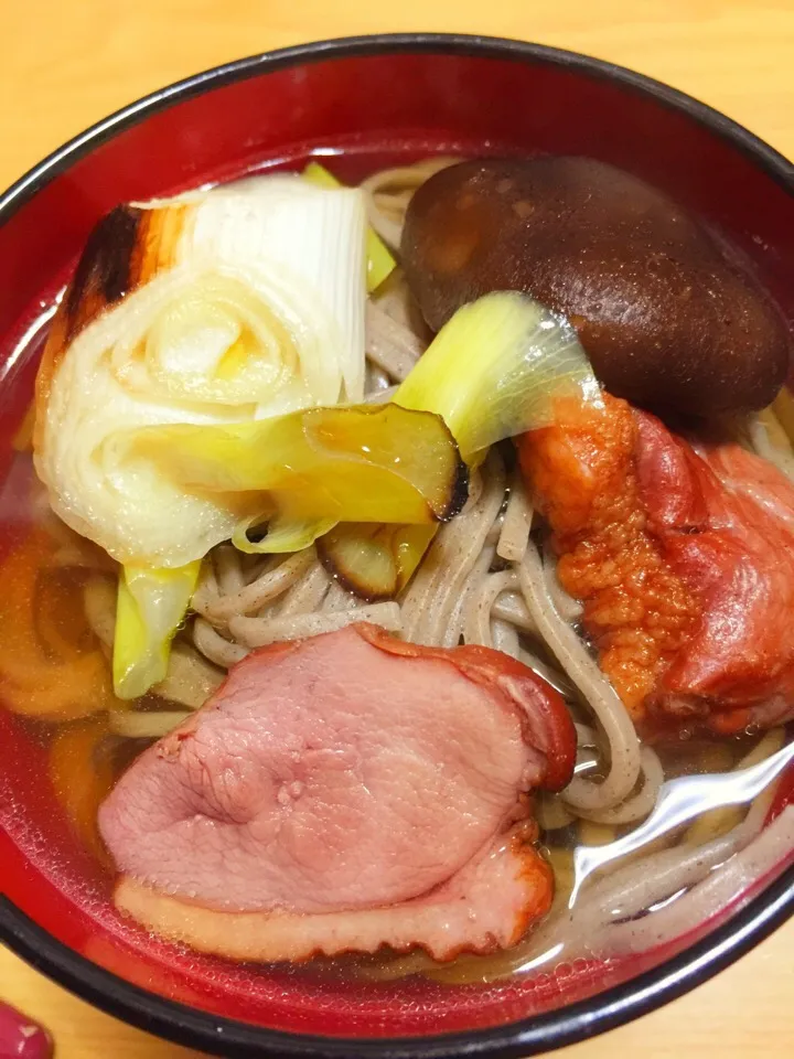 Snapdishの料理写真:鴨南蛮年越し蕎麦|yukirinさん