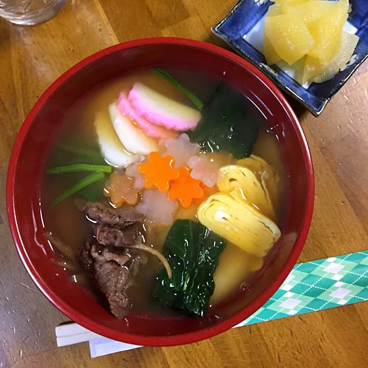 Snapdishの料理写真:我が家のお雑煮|チロルチャコさん