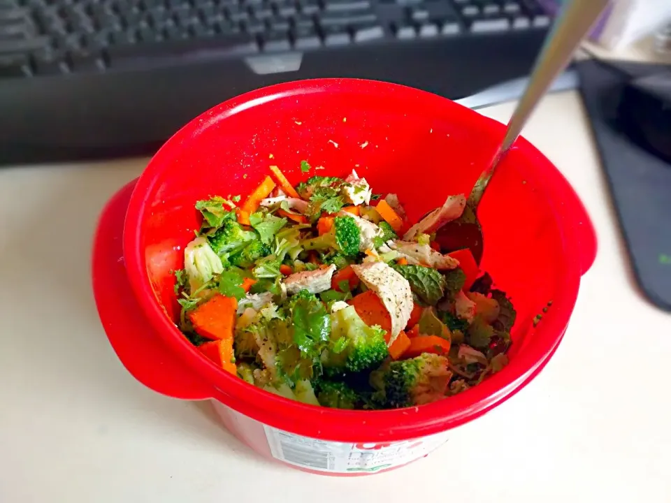 Home made chicken salad|Xin Wanさん