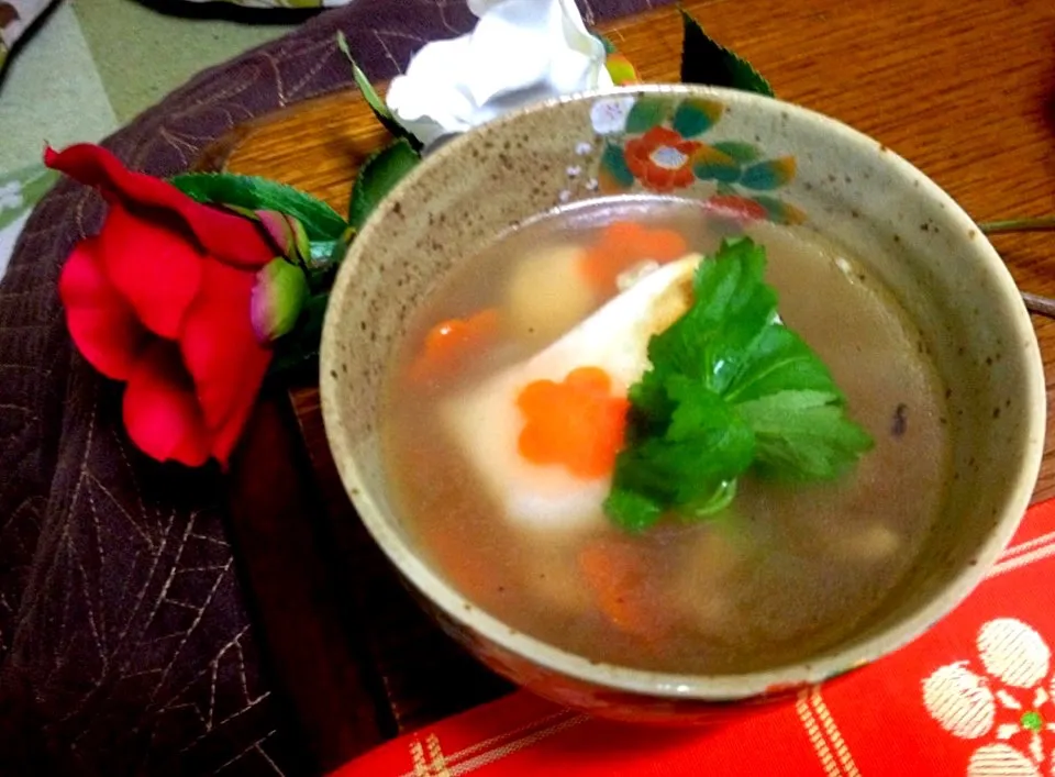 ✨Zoni,new year's soup?...お雑煮✨|🌺Sanntina🌺さん