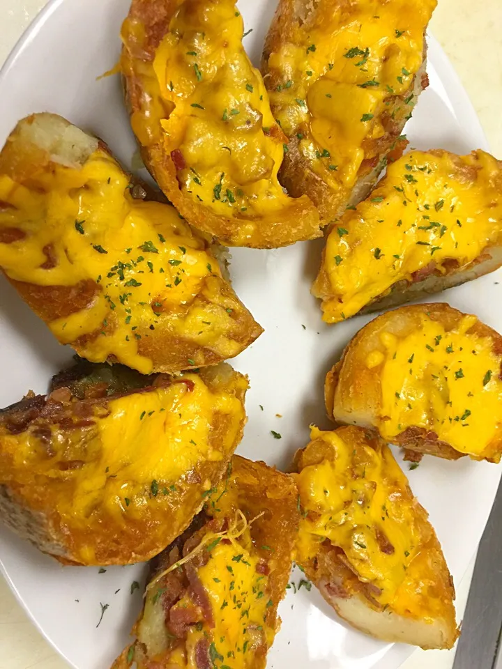 Loaded Tater Skins|Chef Ampさん