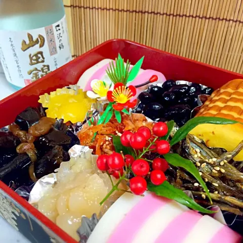 「純米酒 山田錦 300ml特別純米酒」を使ってみたSnapdishの料理・レシピ写真:🎍明けましておめでとうございます🎍