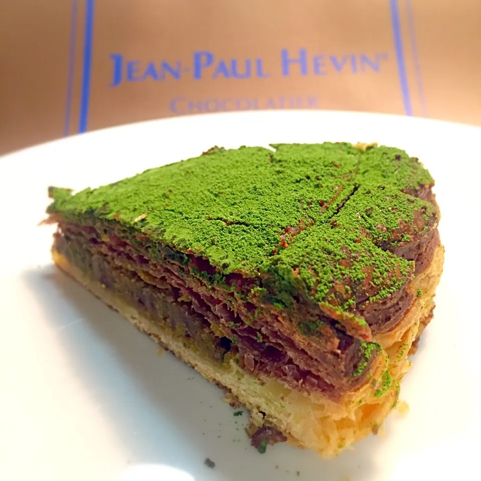 Snapdishの料理写真:JPH Galette des rois Star Matcha|cakeさん