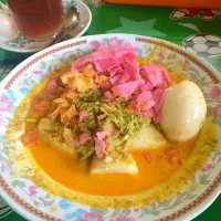 Snapdishの料理写真:Lontong sayur gulai paku|Tiwiさん