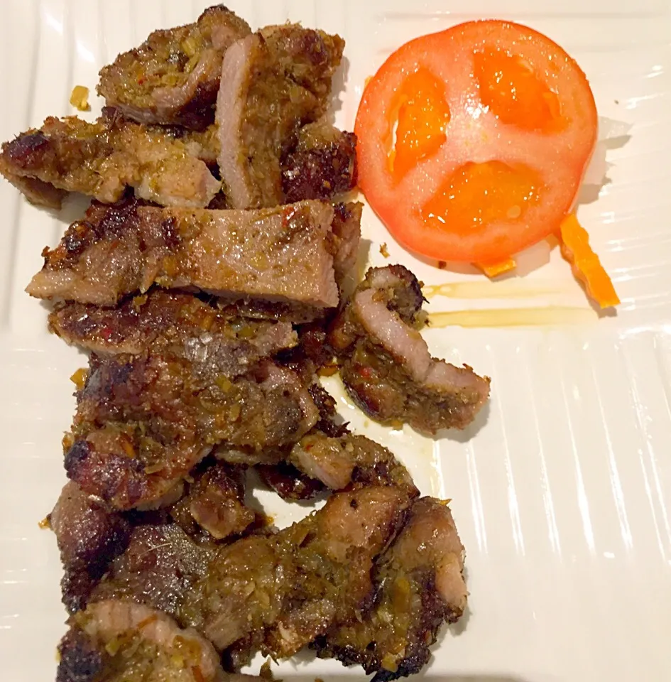 Lemon grass pork chop|Bさん