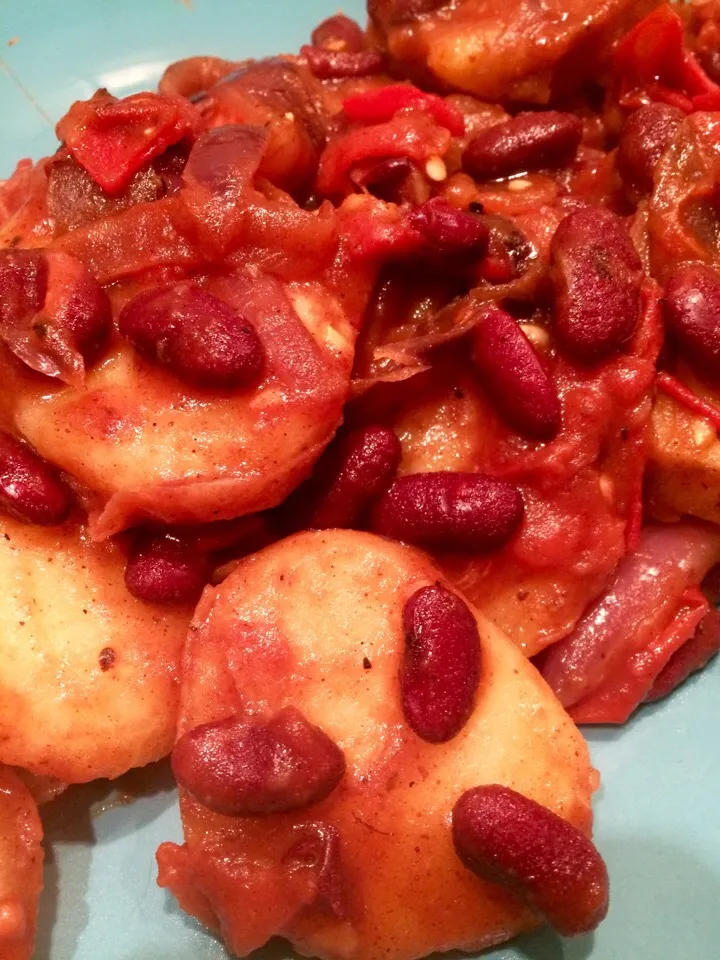 Spiced potatoes with chilli|Nick Hiderさん