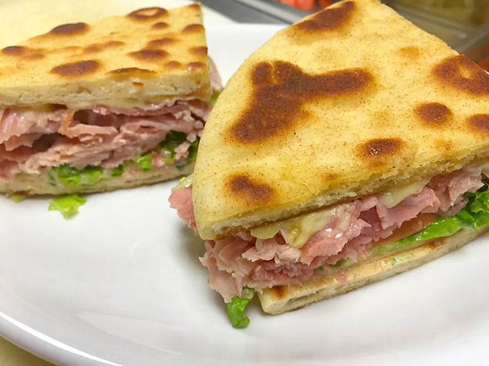 Ham n Swiss Panini|Chef Ampさん