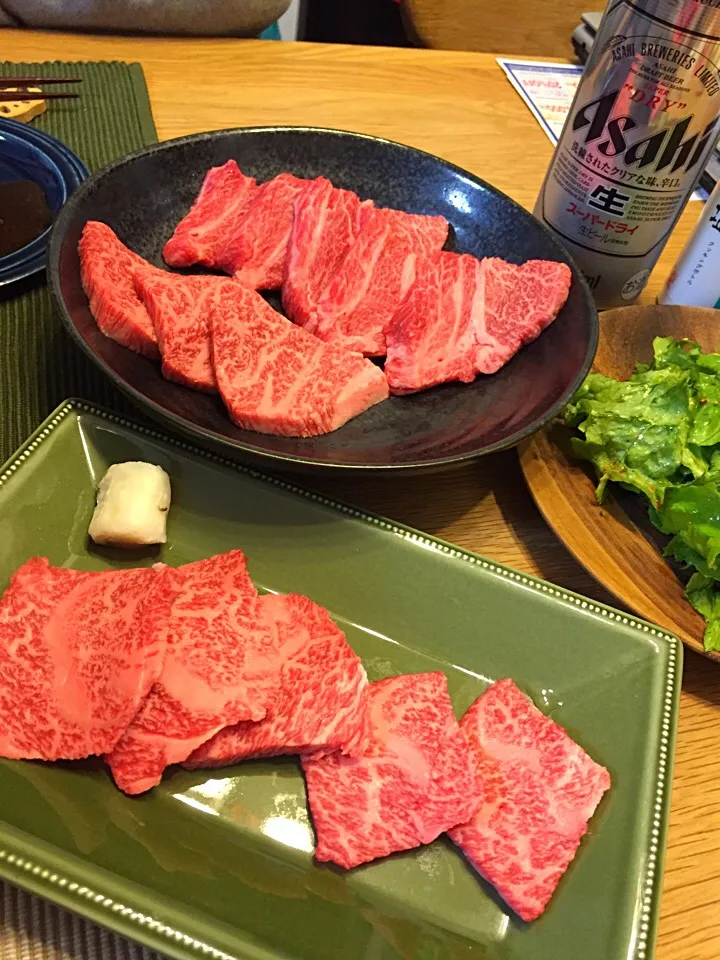 新年おうち焼肉♡Ａ5ランク黒毛和牛〜🐮|ayappeさん