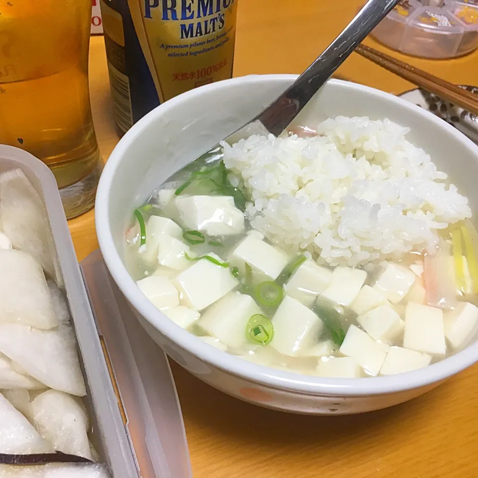 豆腐のあんかけ( *´艸｀)|ねずみ本舗ひよこ完さん