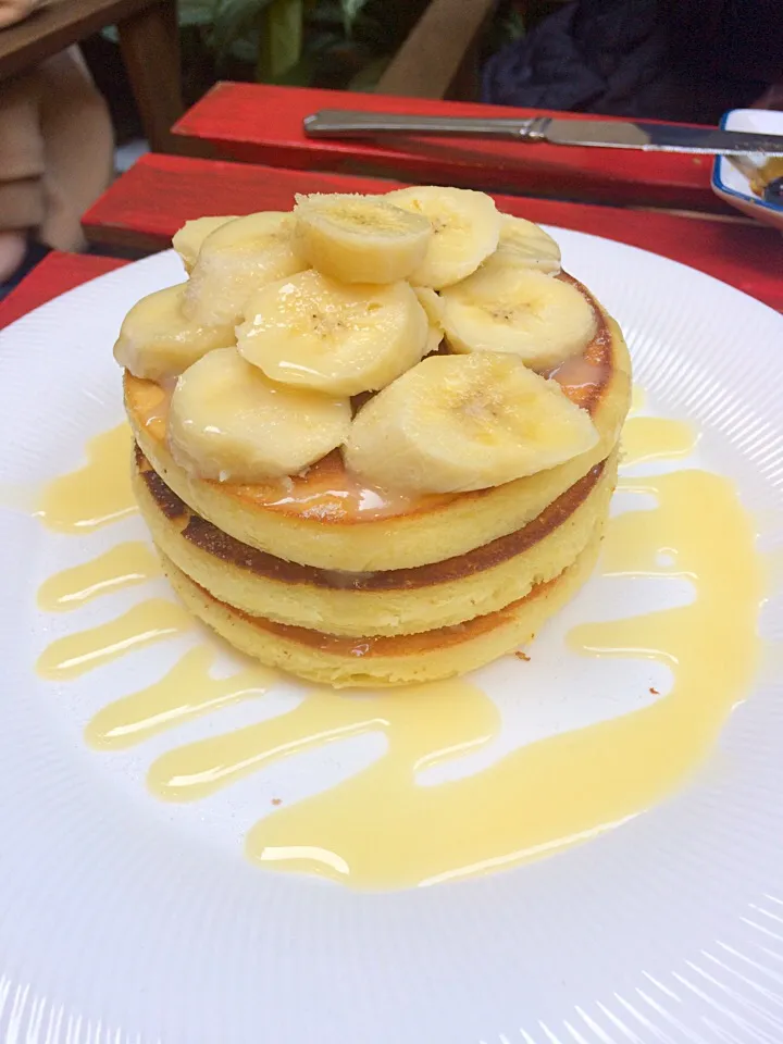 Peanut Butter w/ Condensed Milk Pancake|willklhさん